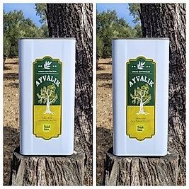 2025-2026 Yeni Sezon İlk Hasat Zeytinyağı 5lt. x2 Teneke